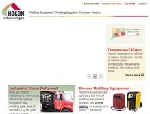 Tablet Screenshot of hoconindustrial.com